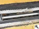 Closeup of Komodo Kamado dual gasket
