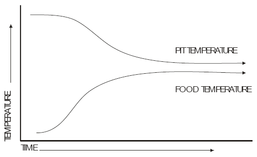 BBQ DigiQ II Ramp mode off graph