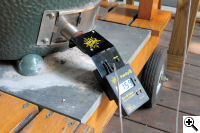 The PartyQ controller installed on an Egg in a table.